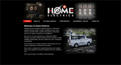 Desktop Screenshot of home-electrics-ltd.co.nz